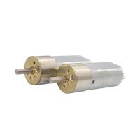6V 12V DC Gear Reduction Motor 12RPM-480RPM Adjustable Speed CW CCW DIY Accessories Miniature Electric Engine JGA16-050(34RPM,12V)