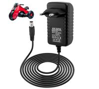 6V 1A Chargeur Voiture Électrique Enfant, Chargeur de Batterie pour SUV, ATV, Moto, Quad Electrique Enfants Jouets de Voiture à Enfourcher Electric Ride-Ons Accessoires, Connecteur 5,5 x 2,5 mm