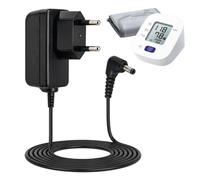 6V Chargeur Secteur pour Tensiomètre Omron - Adaptateur AC de Rechange Universel Compatible Séries M2 M3 M6 M7 M8 M9 M500 M700 X3 X4 X7 HEM-7156 HEM-7361T JPN-500, Câble 1,5m