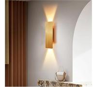 6W Indoor Mall Lampe Chadow Salon Home Lighting Asle Corridor Decoration pour l'éclairage intérieur (Or, 20 cm)