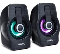 6W USB Audiocore AC855 B Haut-parleurs d'ordinateur