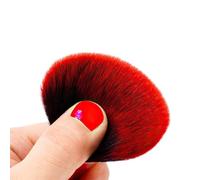 通用 6WGT Set de pinceaux de maquillage en acrylique Rouge