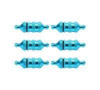 6X 1/8 1/10 ModèLe de TéLéCommande de Voiture les PièCes de Rechange le Filtre à Carburant Nitro pour HSP 02156 94122 94190, Bleu