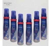 6X 150Ml Nivea Soin Et Fixatif Mousse Extra Fort Panthénol Et Vitamine B3