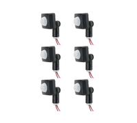 6X 220V Capteur Infrarouge Du Corps Humain Capteur de Corps Infrarouge Interrupteur LED Lumière D'Inondation PIR Capteur de Mouvement Réglable