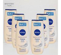 6x 250ml NIVEA Crème Doux Cremedusche ( de Douche) Vitamine Ph Peau Neutre pour