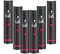 6x 250ml Schwarzkopf Taft Power Spray Cheveux Support 5 Jusqu'À 72h pour