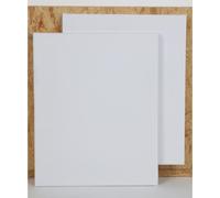 6x 2x kit de toile de coton à peindre 24x30cm pour peinture à l'huile et acrylique
