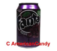 6x 355ml Fanta Grape USA Import Boisson non Alcoolisée (5,63 €/L )