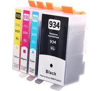 6X 364XL Noir Cartouches d'encre Compatible avec HP 364 364 XL pour Photosmart 5520 5510 5520 5524 5524 6520 5515 7520 Deskjet 3520 Officejet 4620 4622