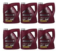 6x 4 Litre Original Mannol Huile de Transmission Dexron VI Gear Oil Automatique