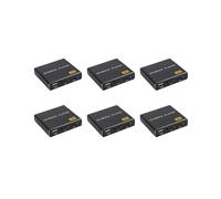 6X 4K HDD Media Player 1080P Horizontal and Vertical Digital Video Player with USB Drive/ Cards US Plug