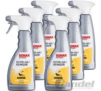 6x 500ml SONAX Moteur + Détergent à Froid Nettoyant Werkezeugreiniger Machinerie