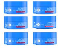6x 75ml Taft Ultra Wax Styling Cire Structure Forte Tenue 24h Contrôle #04