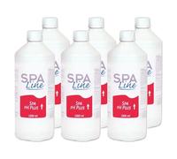 6x Agent augmentation de pH liquide (1000ml) SpaLine Spa pH Plus SPA-PH002