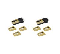6X Aiguille de Tourne-Disque, Cartouche de Tourne-Disque Améliorée avec Remplacement Du Stylet En Diamant pour , Victrola, ION, LP