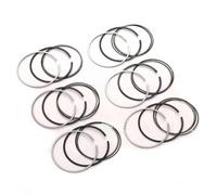 6x anneaux de piston set compatible avec 323i 528i E36 E46 E39 M52B25 M52B28 2,5L 2,8L Les moteurs s'adaptent au numéro de pièce 11251437077