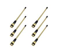 6X Antenne VHF 136-174 MHz 6,8 Pouces BNC pour Radio Portable V8 V80 V80E V82 V85