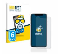 6x Anti-Reflets Protection Ecran pour Apple iPhone X / Xs Film Protecteur Mat