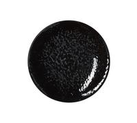 6x Assiettes plates Ø 19 cm VIDA Night noir Porcelaine