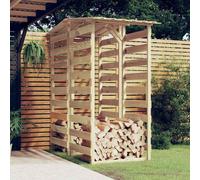 vidaXL Pergola's met dak 2 st 100x90x200 cm geÃ¯mpregneerd grenenhout3096648 Bois G