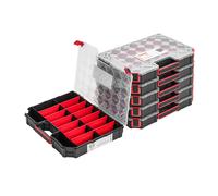6x Boîtes d'assortiment TAGER 284x390x60 Boîte d'assortiment Kistenberg Boîte...