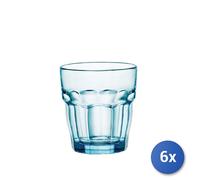 6X Bormioli Rocco Verres Rockbar En Verre Cl 27.