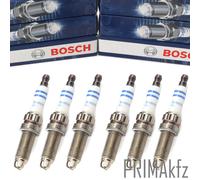 6x Bosch Bougies ZGR6STE2 pour BMW 1er E82 3er E90 91 92 5er E60 7er F01 02 X6