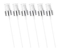 6x Bouchon Spray pour The Ordinary Acide Glycolique | Buse Fine Brume, Tube PP, Pulvérisation Uniforme pour Lotion, Parfum, Soin, Pièces de Rechange