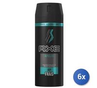 6X Bundle Axe Déodorant Spray 150 Ml. Apollo Fabriqué Au Royaume-Uni