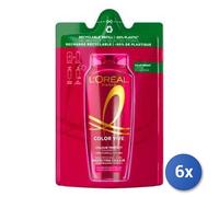 6X Bundle Elvive Shampoo Recharge Couleur Vive 250 Ml