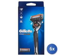 6X Bundle Gillette Rasoir Fusion Proglide Flex Ball 2 Recharges