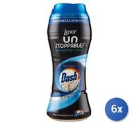 6x Bundle Lenor Parfumées Linge 210 Grammes Unstoppables Dash Fabriqué en Italie