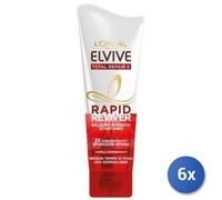 6X Bundle L'Oréal Paris Elvive Rapid Reviver Total Repair 5, 180 Ml Baume