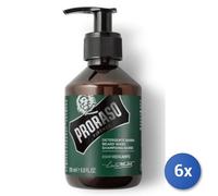 6X Bundle Proraso Nettoyant Barbe 200 Ml.