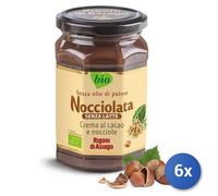 6X Bundle Rigoni Nocciolata Bio 250G Sans Lait