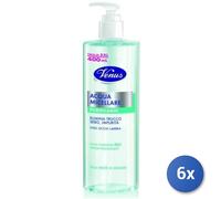 6X Bundle Venus Eau Micellaire Ml. 400 Purifiant Visage Yeux