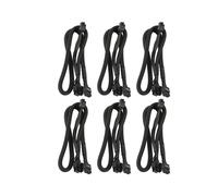 6X Câble de Puissance PCIE VGA 8 Broches à Double 8 Broches 6 Broches pour EVGA Supernova G2 G3 G5 P2 T2 GS G + 650750850 1000