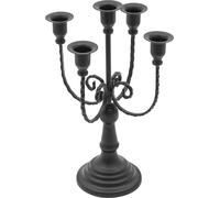 6x Chandelier de table Chandelier noir