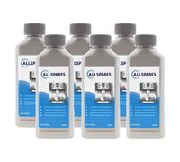 AllSpares | Détartrant universel liquide (6x 250ml) pour Delonghi/Saeco/Philips / DLSC003 / CA6702