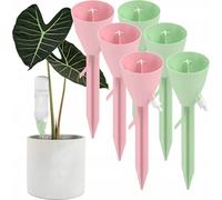 6X Distributeur d'eau pour plantes et fleurs avec robinet 6 pièces | Arrosage de fleurs en pot | Arrosage de fleurs à la maison
