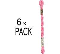 6x DMC Pearl Coton, taille 5, 15 m, 115AR/5-603