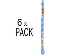 6x DMC Pearl Coton, taille 8, 25 m, 115AR/8-809