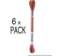 6x DMC Variations des fils de broderie Mouline 417f -4130, 6 fils, 8m