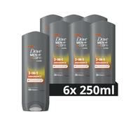 6x Dove Douchegel Men+ Care Sport 250 ml - Multipack