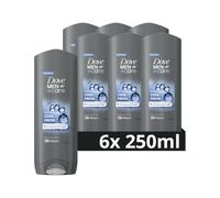 6x Dove Men Douchegel Cool Fresh 250 ml - Multipack