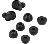 6X Embout Compatible avec Jabra Elite 85t-Embouts de Rechange en Mousse pour Écouteurs-3 Tailles S M L-Noir