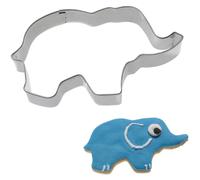 6X Emporte-Pièce Éléphant 5 Cm Acier Inoxydable Emporte-Pièce Pour Noël