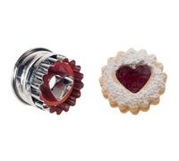 6X Emporte-Pièce En Forme De Cœur 5 Cm En Acier Inoxydable Pour Biscuits De Noël