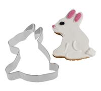6X Emporte-Pièce Lapin Assis 9,5 Cm Acier Inoxydable Emporte-Pièce Pour Biscuits